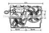 AVA QUALITY COOLING FT7585 Fan, radiator